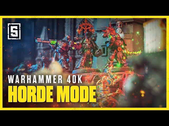 Chaos vs Dark Angels | Warhammer 40k Horde Mode