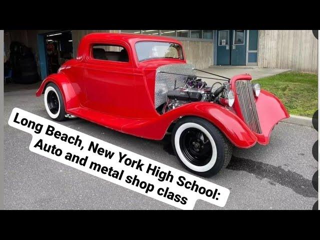 Jim Johnsen the Auto and Metal Shop teacher at Long Beach New York High School