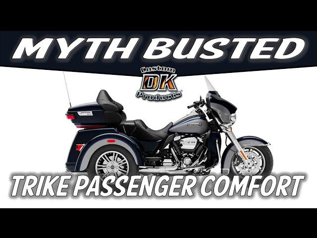 7 Easy Ways - Comfort for Harley Trike Passengers