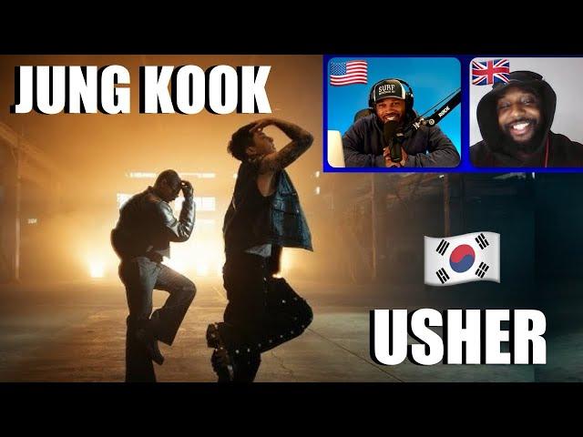 American  & UK  First Reaction to 정국 (Jung Kook), USHER ‘Standing Next to You 