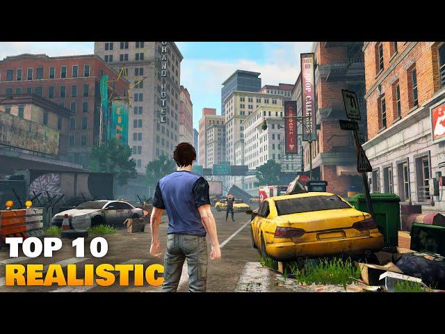Top 10 Realistic Games for Android/iOS 2025 | Best HIGH GRAPHICS Games for Android