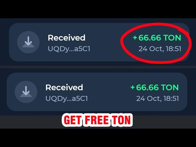 How To Get Free Ton | How To Get Unlimited Ton | Free Ton Coin