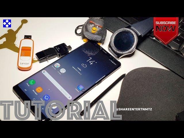 How To Transfer Files From A USB Storage To Samsung galaxy note 8 (Tutorial)