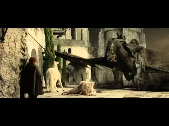 The Lord Of The Rings -  Gandalf vs Witch-King of Angmar (1080p HD)