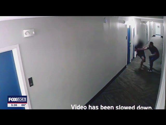 VIDEO: Man bangs on motel doors, holds guest at knifepoint before deadly Arlington police shooting