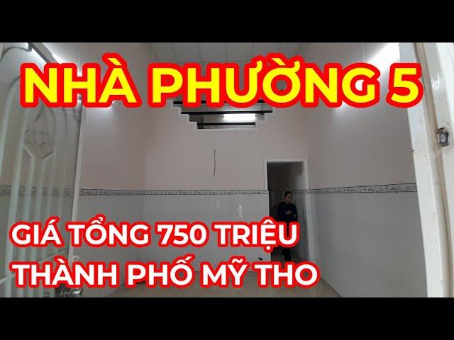 Tập 986 Nhà Phường 5 Chỉ 750 Triệu. ở hoặc cho thuê đều được. Thành Phố Mỹ Tho.