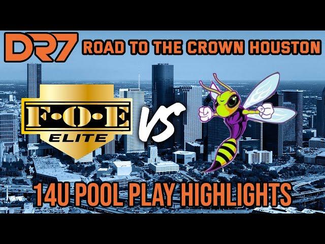 DR7 Road to the Crown Houston Highlights | 14u Pool Play FOE Elite vs Swarm Elite #7v7