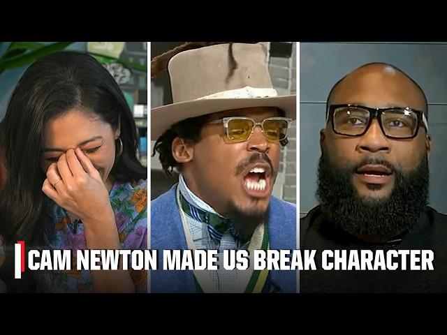 Cam Newton barking had us in shambles during Read & React  | NFL Live