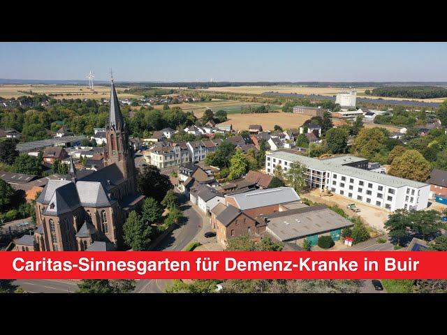 Caritas Rhein-Erft mit Sinnesgarten für Demenz-Kranke in Kerpen-Buir