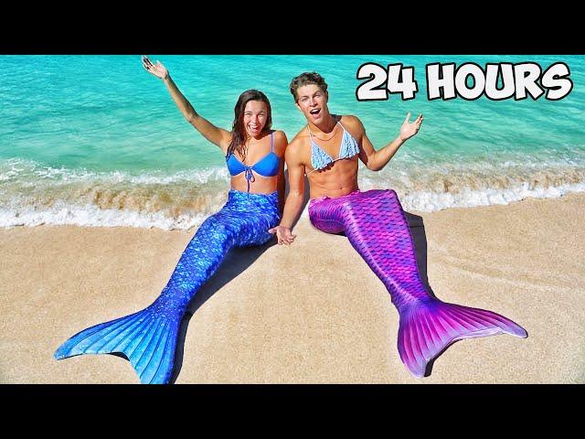 WE BECAME MERMAIDS FOR THE DAY!