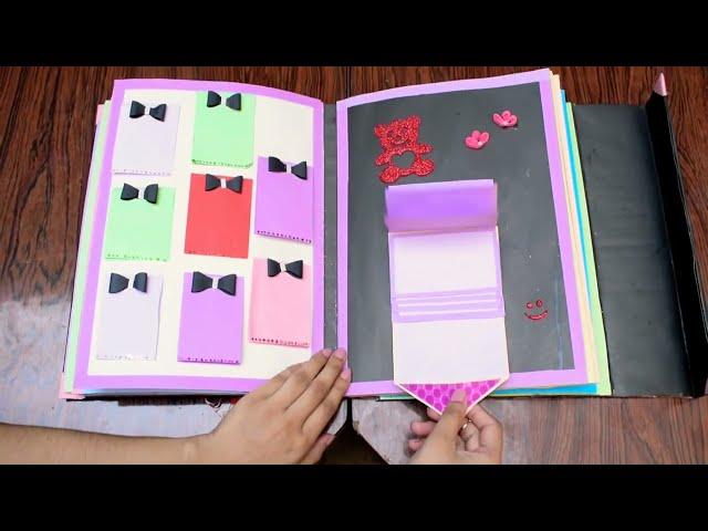 Handmade Scrapbook | DIY photo album for beginners  #diy #diyscrapbook#photoalbum