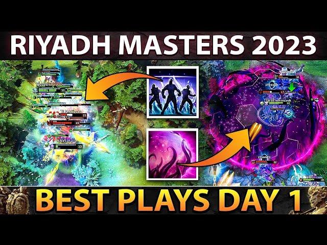 Dota 2 Best Plays of Riyadh Masters 2023 - Playoffs  - Day 1