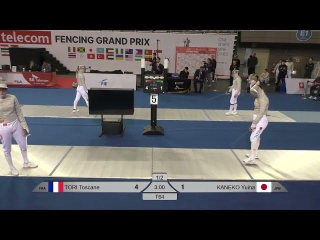 Seoul Grand Prix 2025 SWS - L64 - Toscane Tori FRA v Kaneko Yuina JPN