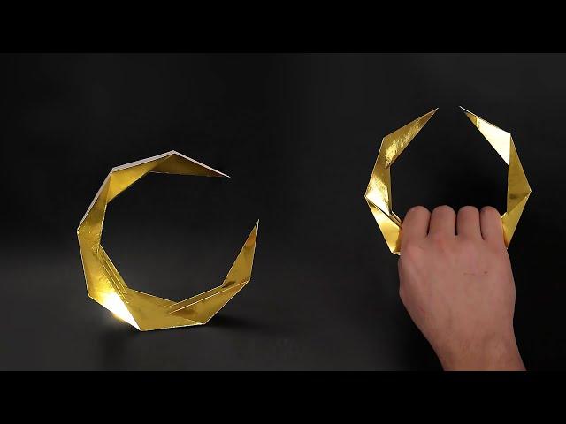 How to make a 3D Paper Moon