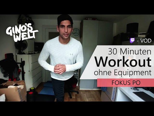 30 Minuten Po Workout zum Mitmachen | Gino Singh Homeworkouts