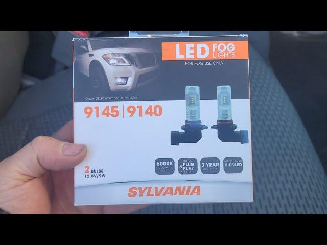 2015 F150 Fog Light Upgrade Sylvania 6000k 9140 9145