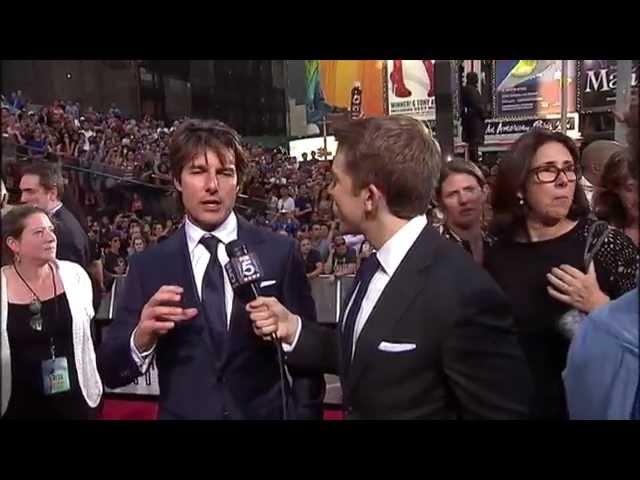 Tom Cruise, Jeremy Renner at "'Mission: Impossible – Rogue Nation" Red Carpet