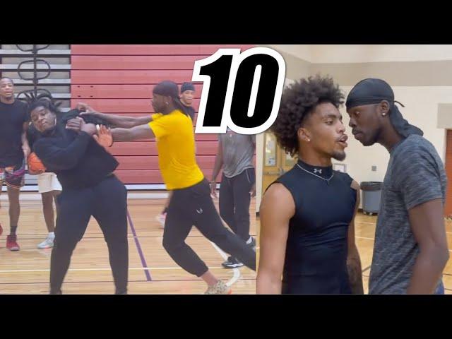 Top 10 HEATED Streetball Moments on BBall Vault (Part 2)