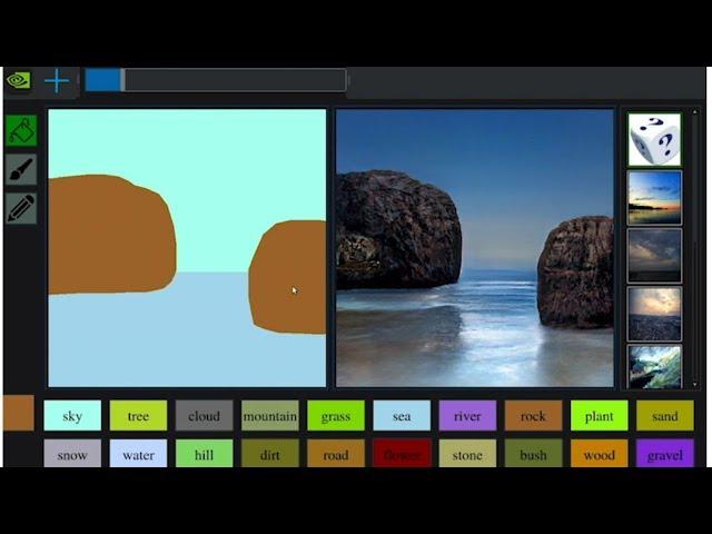 NVIDIA's GauGAN Turns Doodles into Stunning, Photorealistic Landscapes