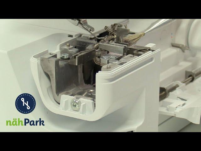 Bernina Overlock L850 – Reinigen und Ölen