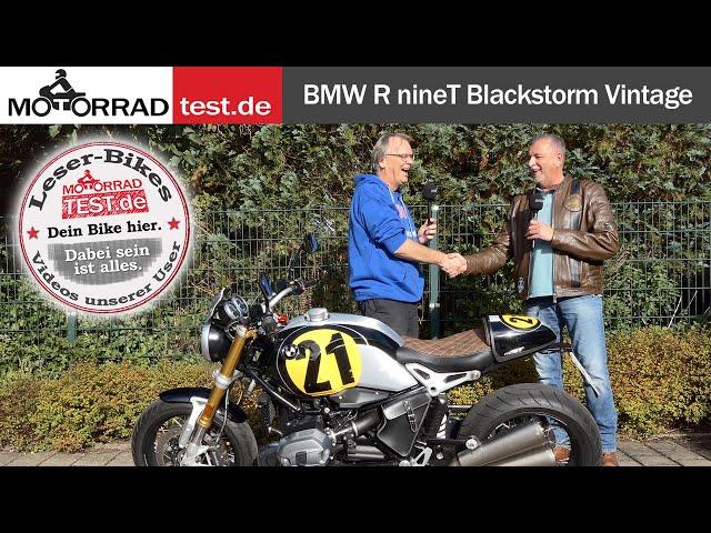 BMW R nineT Blackstorm Vintage | LeserBike-Video von Ali