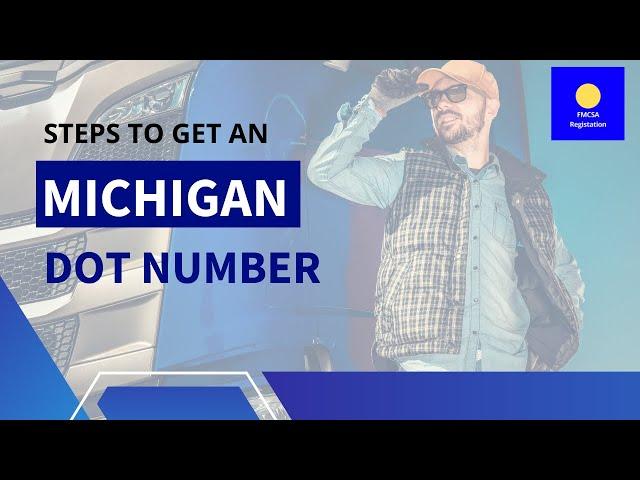 Michigan DOT NUMBER