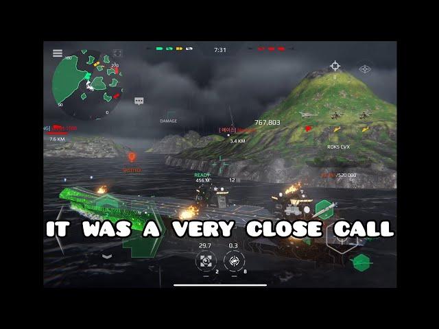 Roks cvx with 3 mi havoc and mig 31 instense gameplay #modernwarships #mw