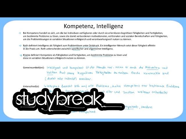 Kompetenz, Intelligenz | Kompetenzentwicklung