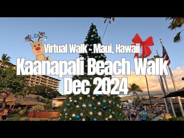 Kaanapali Beach Walk Dec 2024: How Erosion Has Changed the Path