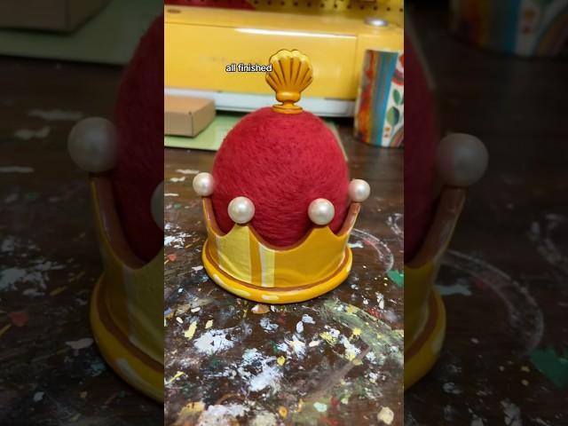 Making a pin cushion of Neptune’s crown! #2000s #diy