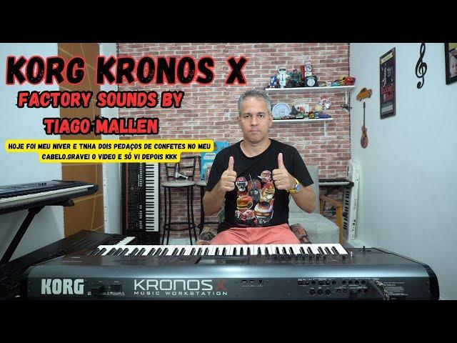 KORG KRONOS X (ALGUNS TIMBRES DE FÁBRICA) by TIAGO MALLEN FACTORY SOUNDS