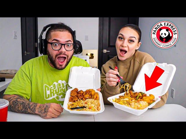 MindOfRez PANDA EXPRESS MUKBANG with Girlfriend!