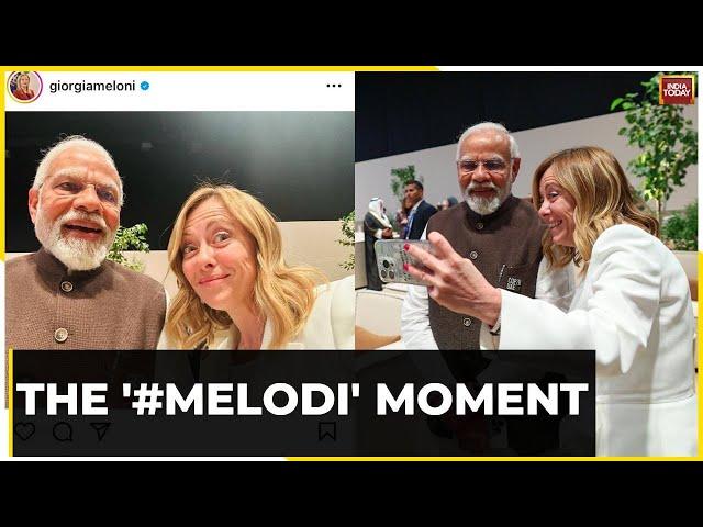 The '#Melodi' Moment: Italian PM Giorgia Meloni's 'Good Friends' Selfie With Pm Modi Goes Viral