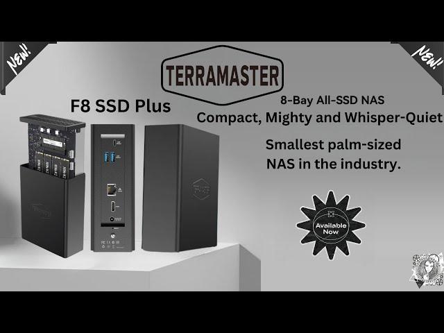 LIVE: Smallest and "Cutest" Palm-Sized NAS - TerraMaster F8 SSD Plus #nasdrive #datastorage #ssdnas