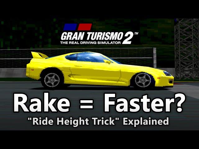 Gran Turismo 2's "Ride Height Trick" Explained