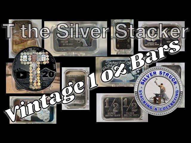 1 oz Vintage Silver Bar "Show and Tell" with Expert:  SILVER STRUCK