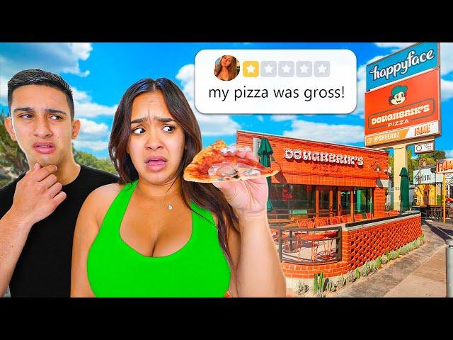 WE TRIED EVERY YOUTUBER RESTAURANT!