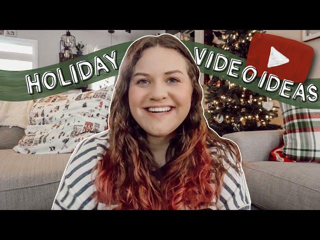 35+ YOUTUBE VIDEO IDEAS FOR THE HOLIDAY SEASON: Vlogmas Ideas 2021|| huntermerck