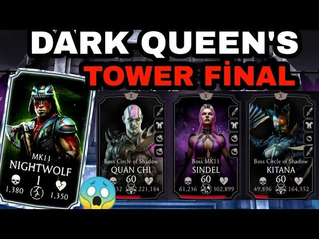 MK11 NİGHTWOLF ÇIKARDIM | Dark Queen's Tower Maç 200 | Mk Mobile | Phoentes