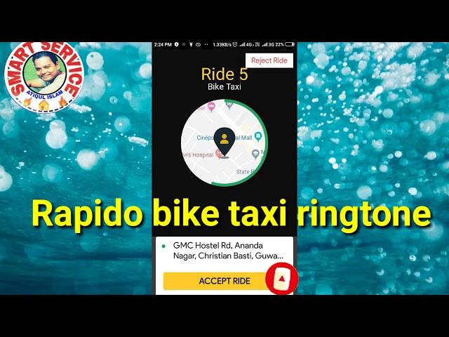 rapido bike taxi ringtone