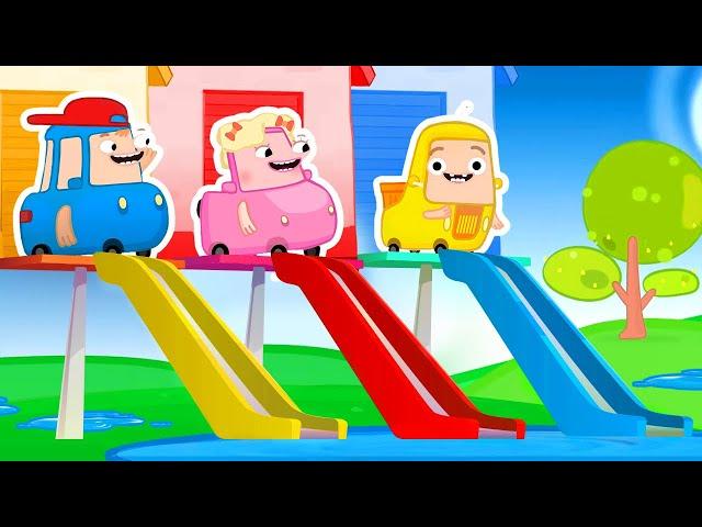 Plumboom wants to be a tow truck. The Wheelzy Family. Car cartoons & Cars games.