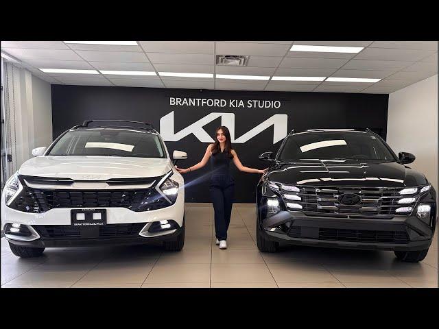 2025 Hyundai Tucson XRT VS Kia Sportage EX! - Two Middle Trims Compared