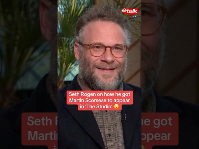 Seth Rogen on how he got Martin Scorsese to appear in ‘The Studio’ 