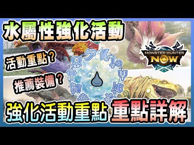 【魔物獵人NOW MH:NOW】備戰銀火龍!水屬性強化活動周活動重點詳解!