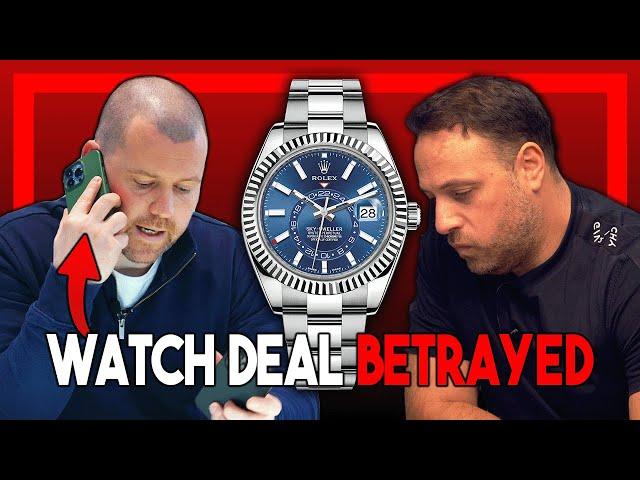 Deal Or No Deal? Watch Traders Daily Dealings Of Buying And Selling Luxury Watches