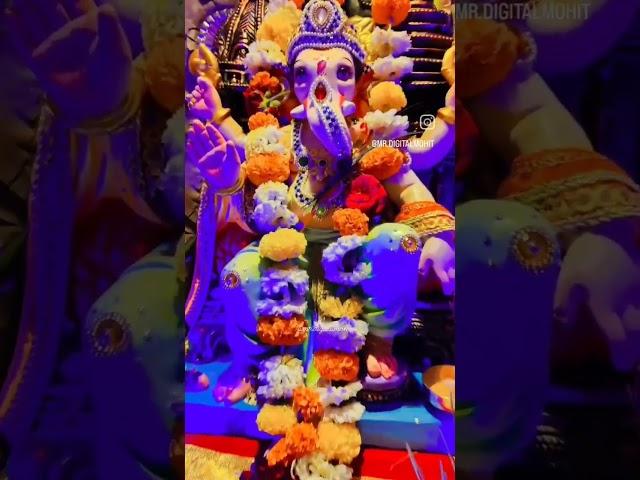 Ganpati Decoration Hand Made #shorts #ytshorts #ganpatidecoration