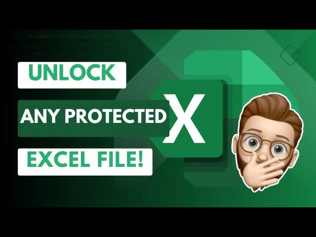  Unlock ANY Password-Protected Excel File (No Software Needed!)