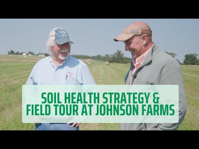 Soil Health Strategy & Field Tour at Johnson Farms #soilhealth #regenerativefarming #organicfarming