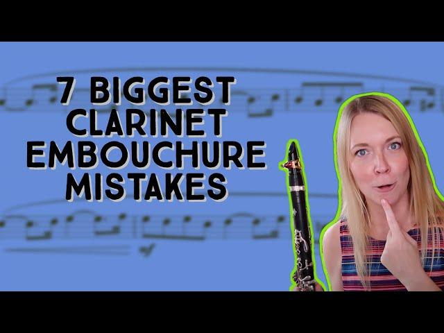 7 BIGGEST Clarinet Embouchure Problems and How to Fix them | PLUS Tomplay App Promo Link!