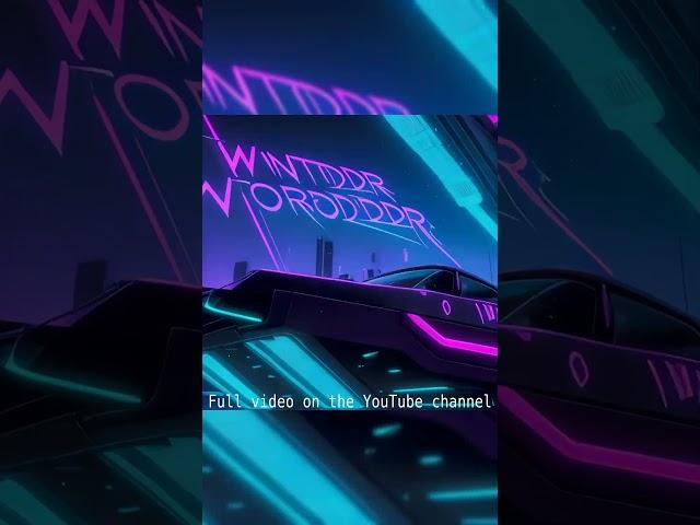 Born For Synthwave Short #synthwavevibes #electronicmusic #synthwavemusic #music #musicgenre